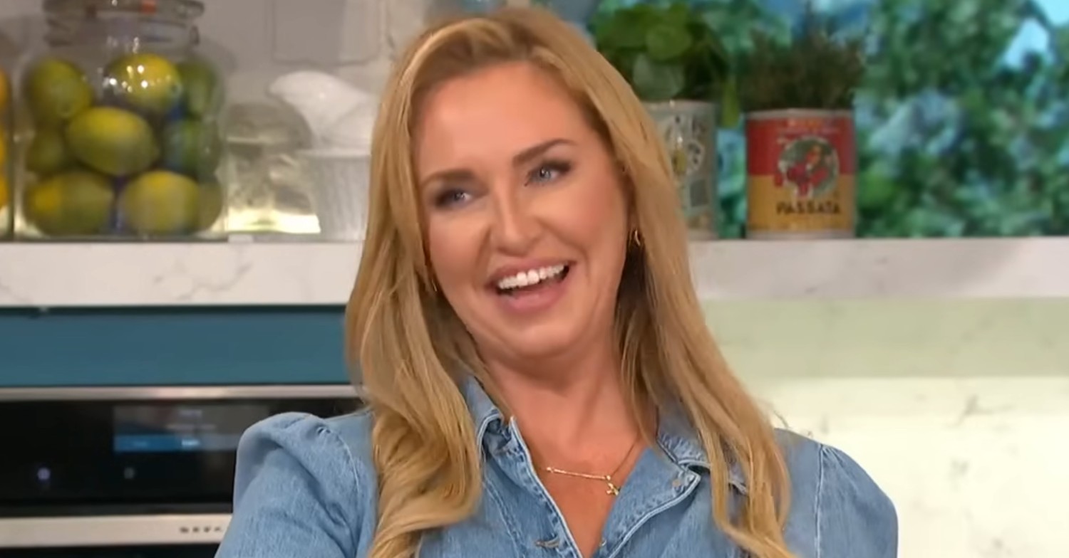 Josie Gibson smiling on This Morning