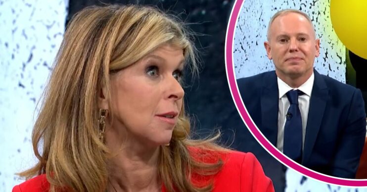 Robert Rinder and Kate Garraway hosting GMB