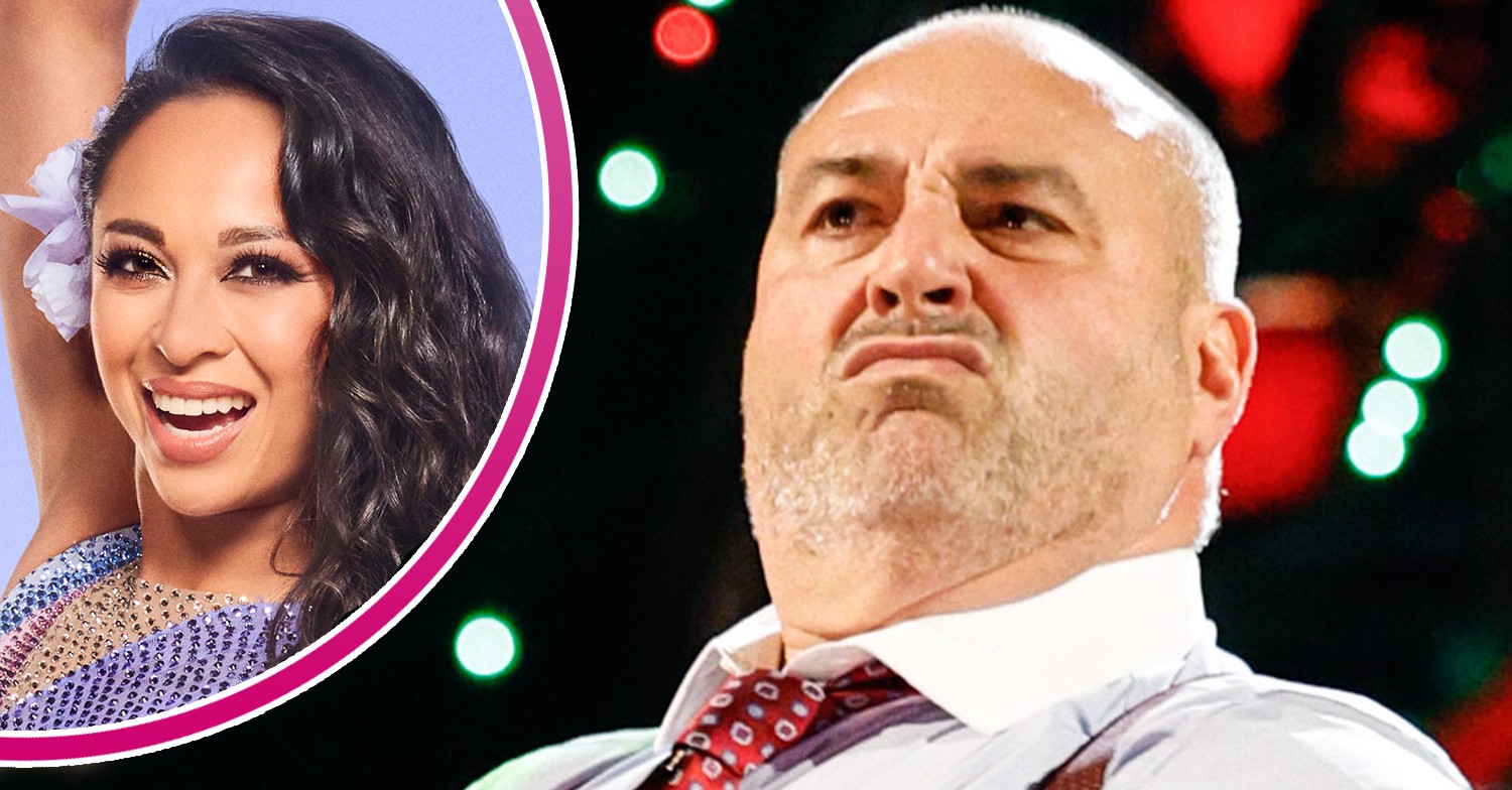 Katya Jones and Wynne Evans dancing on Strictly