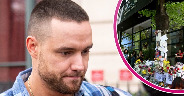 Liam Payne and tributes at the hotel where he died in Argentina