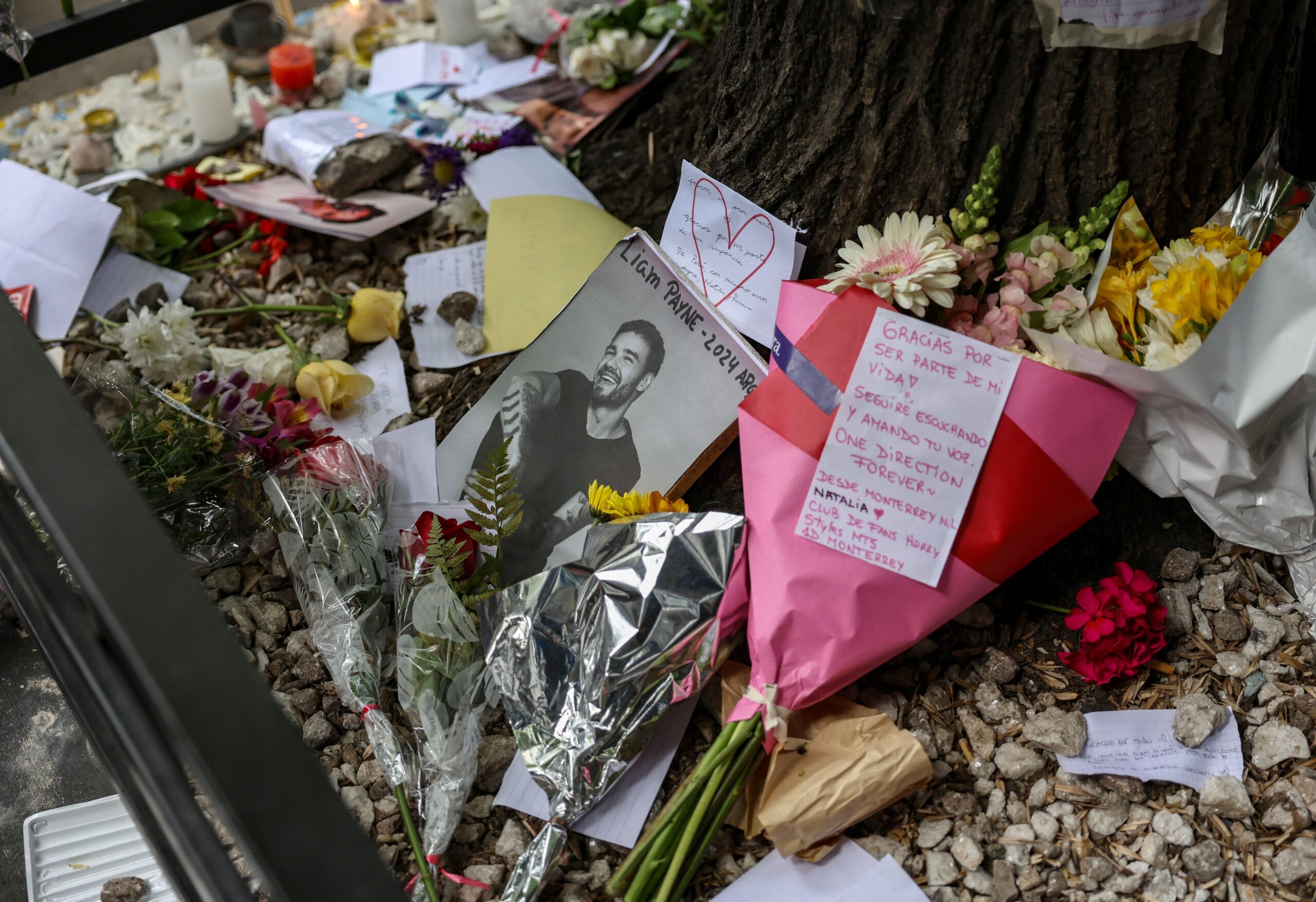 Liam Payne vigil