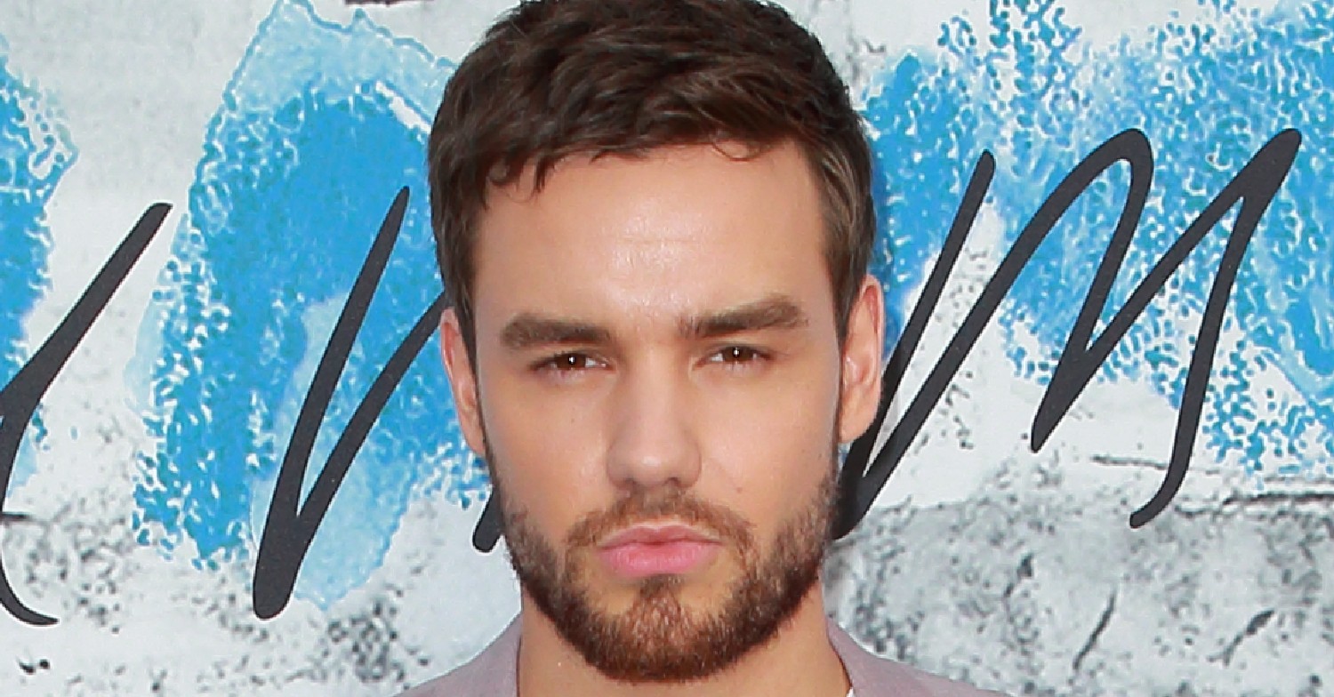 Liam Payne looking straight to camera