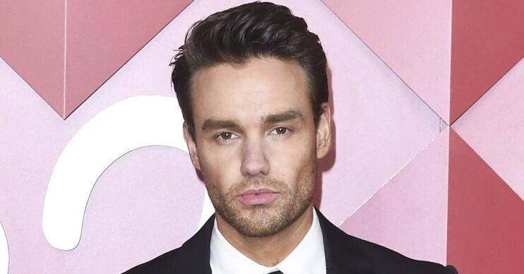 Liam Payne with solemn expression at event