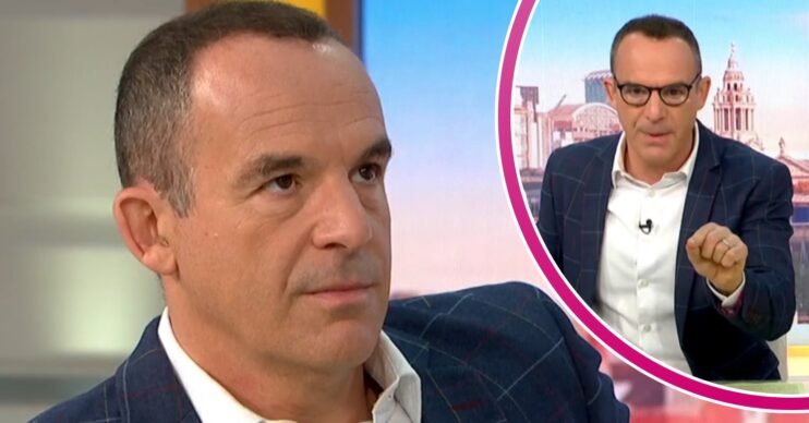 Martin Lewis looking furious on Good Morning Britain