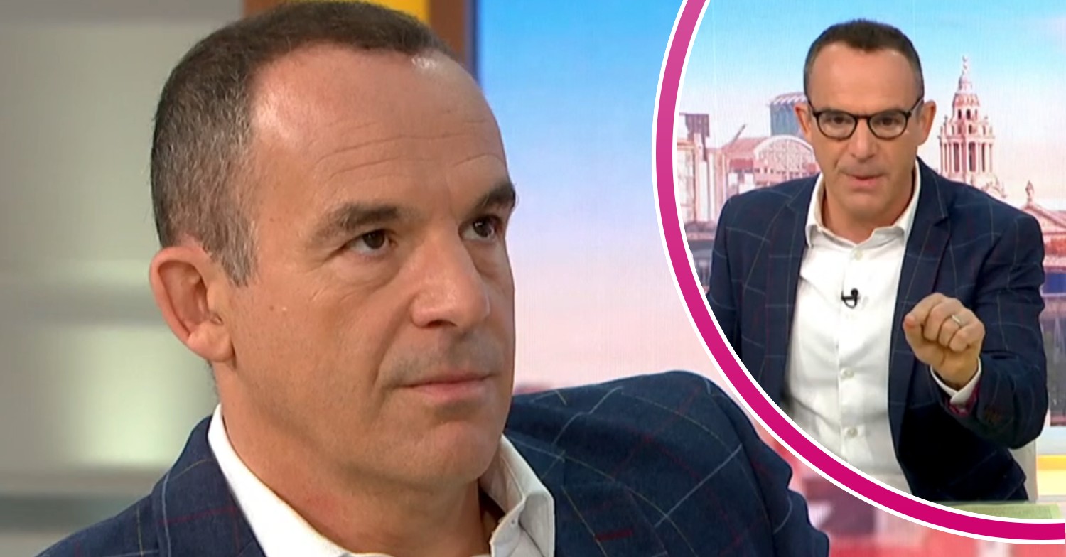 Martin Lewis looking furious on Good Morning Britain