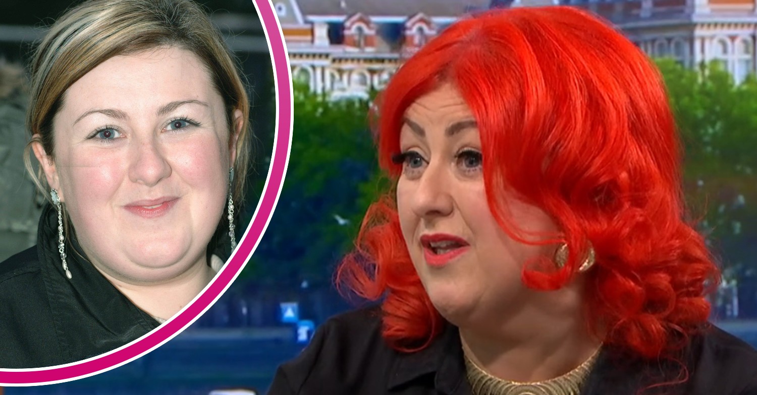 Michelle McManus in 2003 and on GMB today