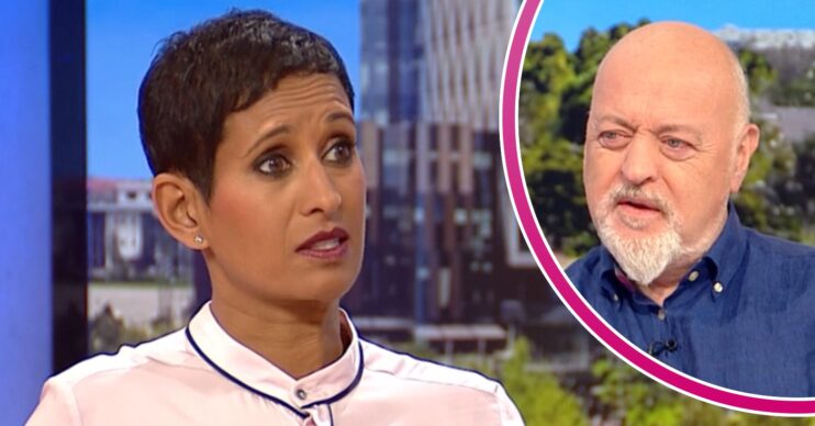 Naga Munchetty and Bill Bailey on BBC Breakfast