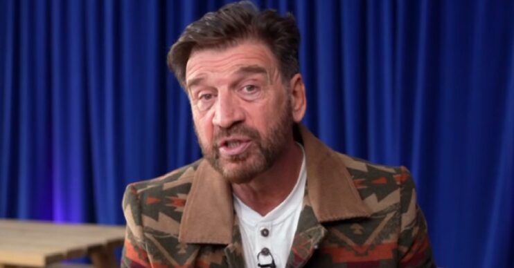 Nick Knowles talking in Strictly rehearsals