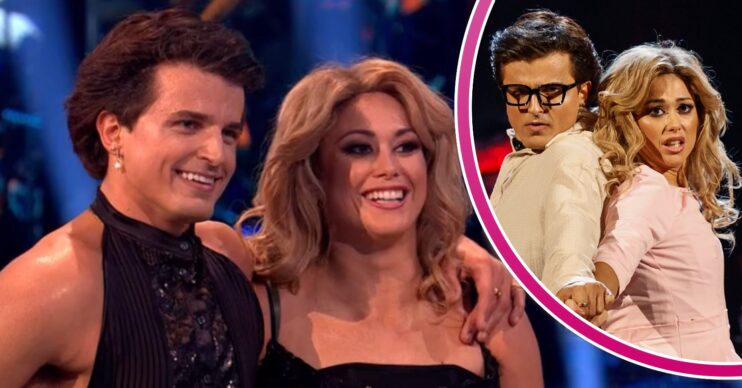 Nikita Kuzmin and Sam Quek dancing on Strictly