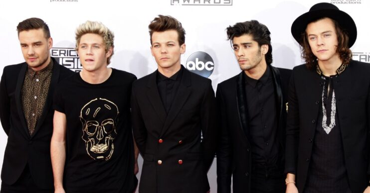 One Direction members including Liam Payne