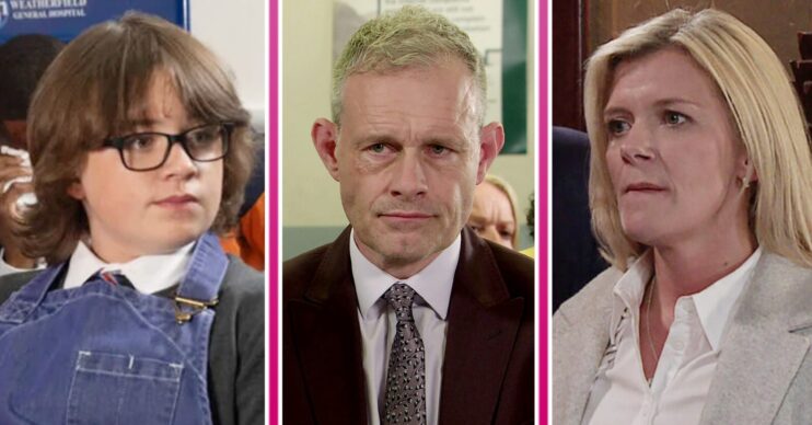 Composite image of Nick, Leanne and Sam on Corrie (Credit: ITV/Composite: ED!)