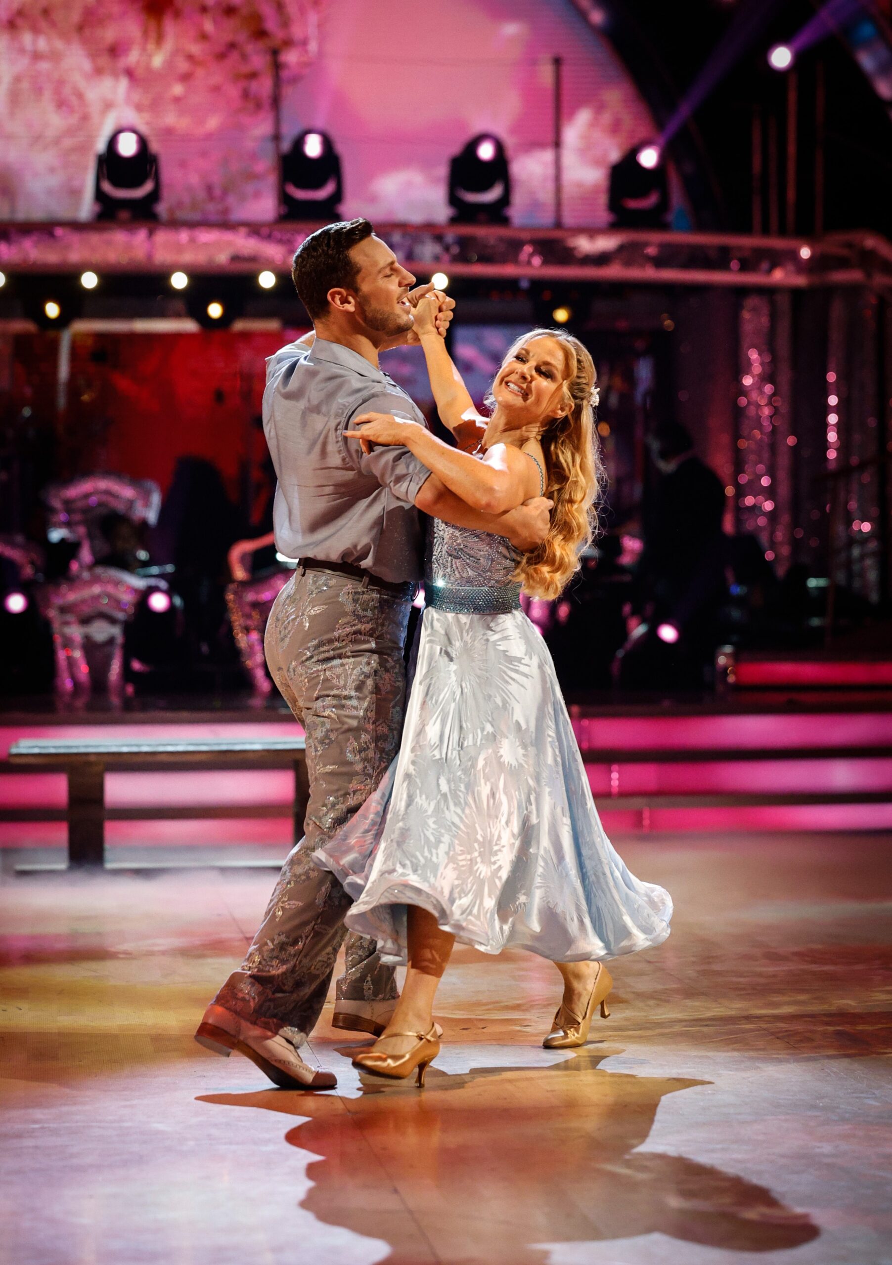 Sarah Hadland and Vito Coppola dancing on Strictly