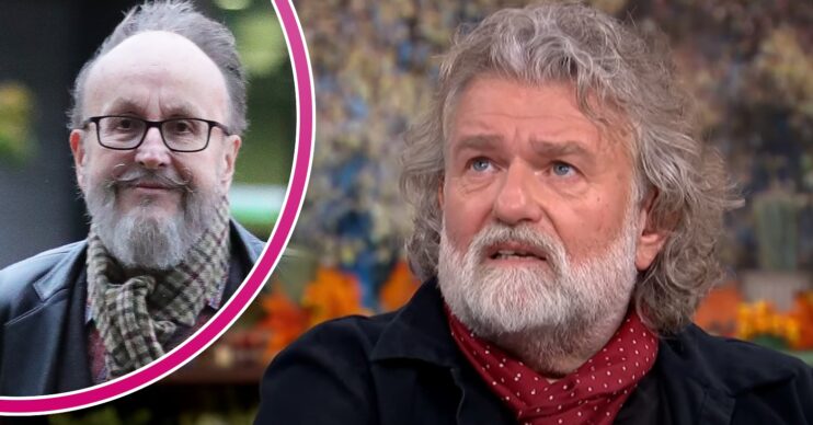 Dave Myers smiling and Si King on This Morning