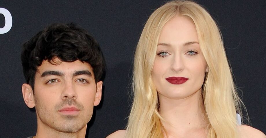 Joe Jonas and Sophie Turner on the red carpet