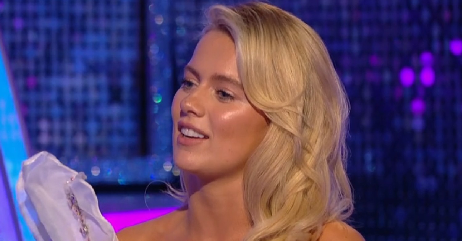 Tasha Ghouri talking on Strictly It Takes Two
