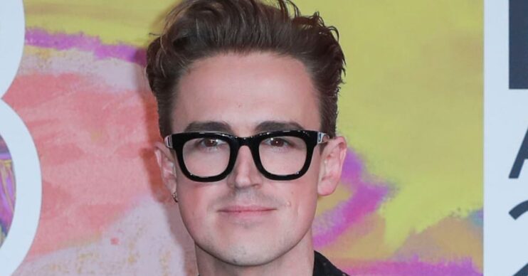 Tom Fletcher on the red carpet