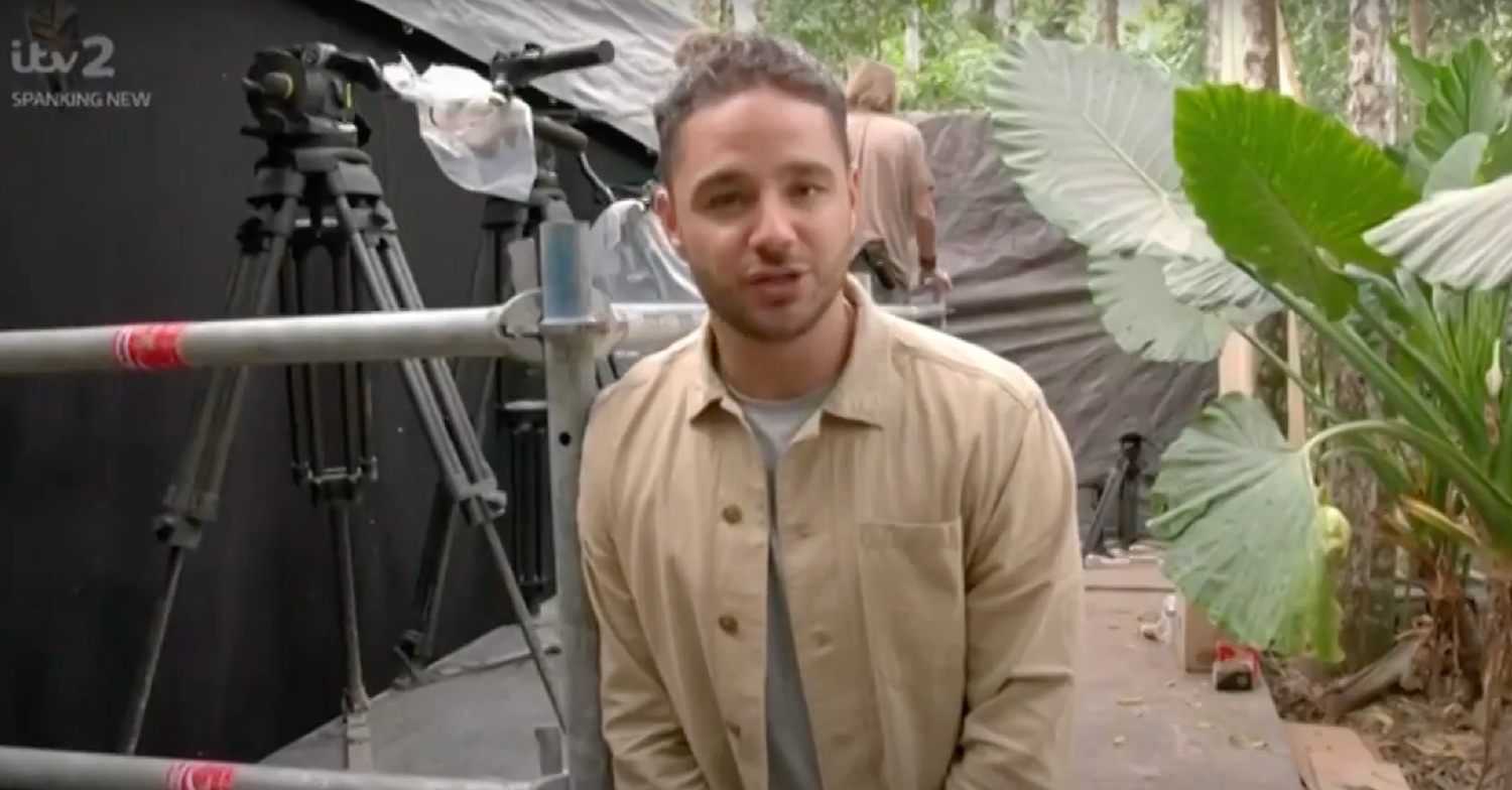Adam Thomas hosting I'm A Celebrity: Extra Camp