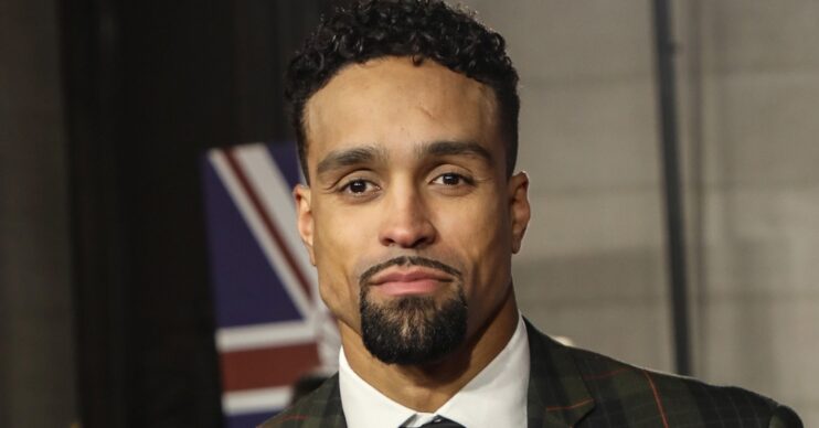 Ashley Banjo looking straight to camera
