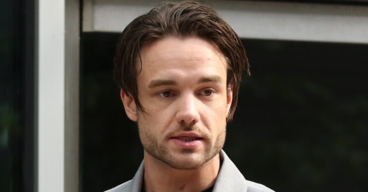 Liam Payne frowning