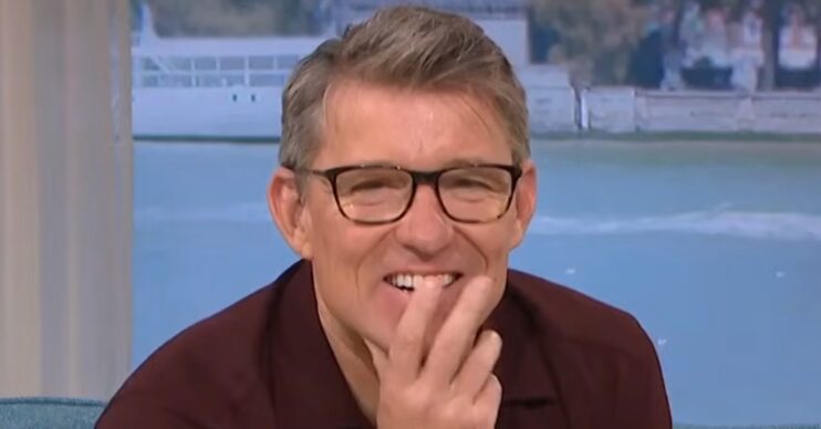 Ben Shephard laughing