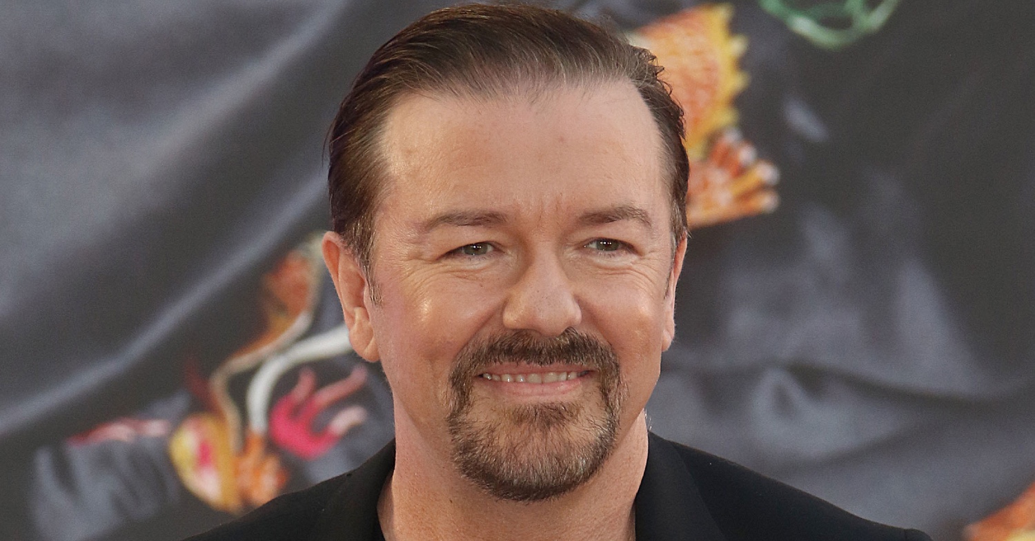 Ricky Gervais smiling
