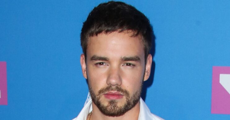 Liam Payne frowning