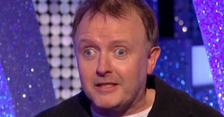 Chris McCausland on It Takes Two with shocked expression
