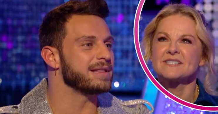 Vito Coppola and Sarah Hadland on Strictly It Takes Two