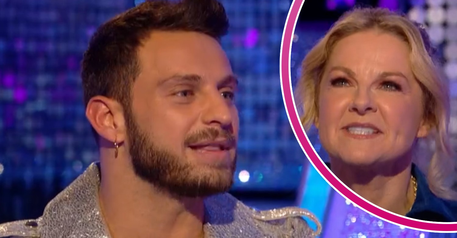 Vito Coppola and Sarah Hadland on Strictly It Takes Two