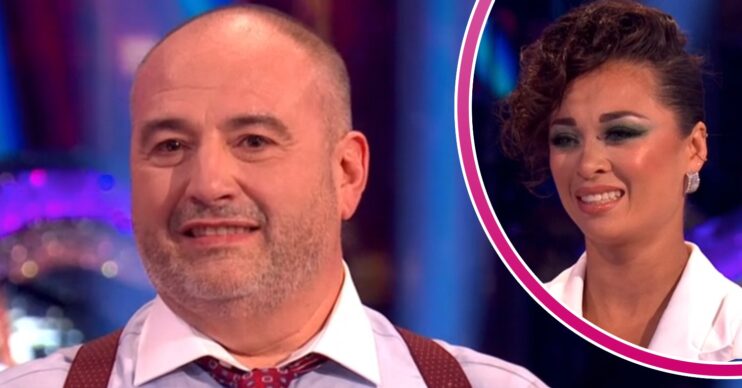 Wynne Evans and Katya Jones on Strictly Come Dancing