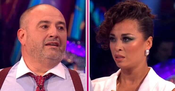 Wynne Evans and Katya Jones on Strictly