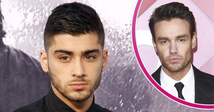 Zayn Malik and Liam Payne posing at events