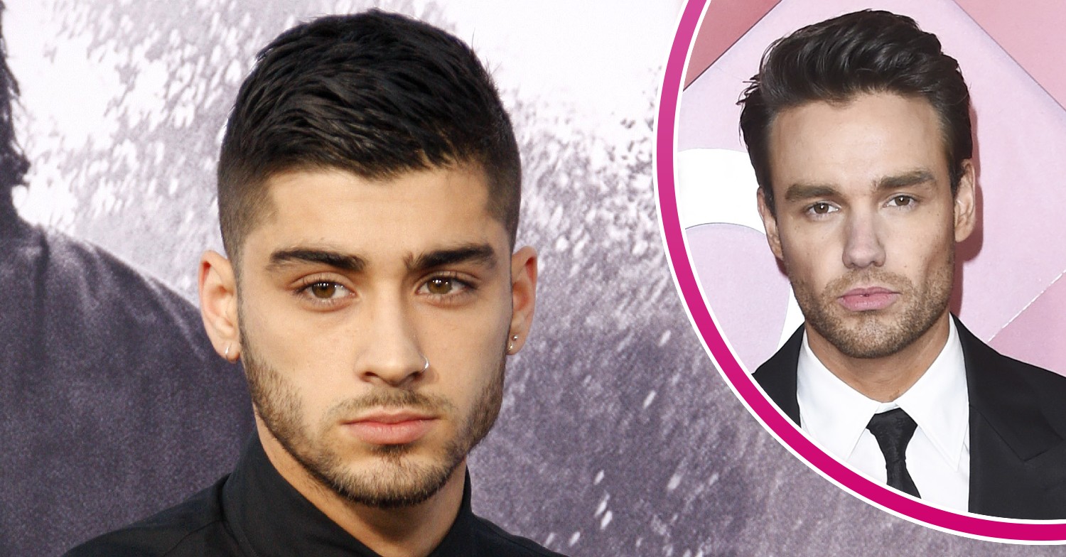 Zayn Malik and Liam Payne posing at events