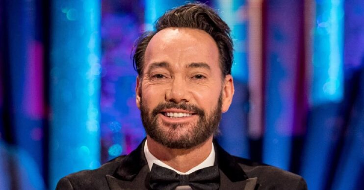Craig on Strictly smiling