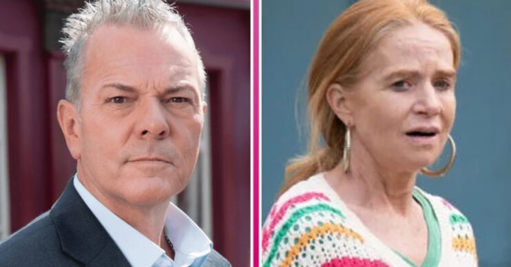 David and Bianca serious in EastEnders