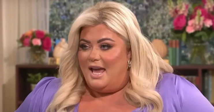 Gemma Collins talking on This Morning