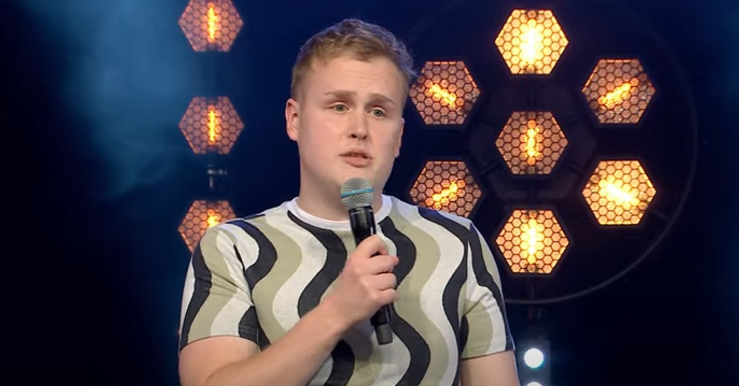 Josh Jones on stage
