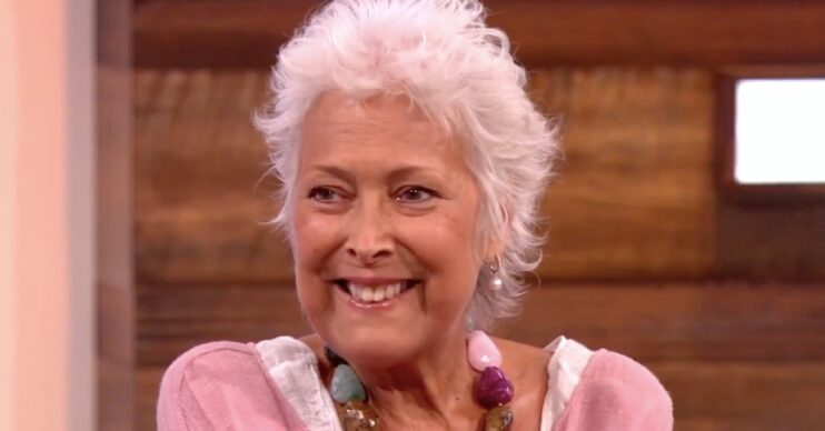 Lynda Bellingham smiling on Loose Women