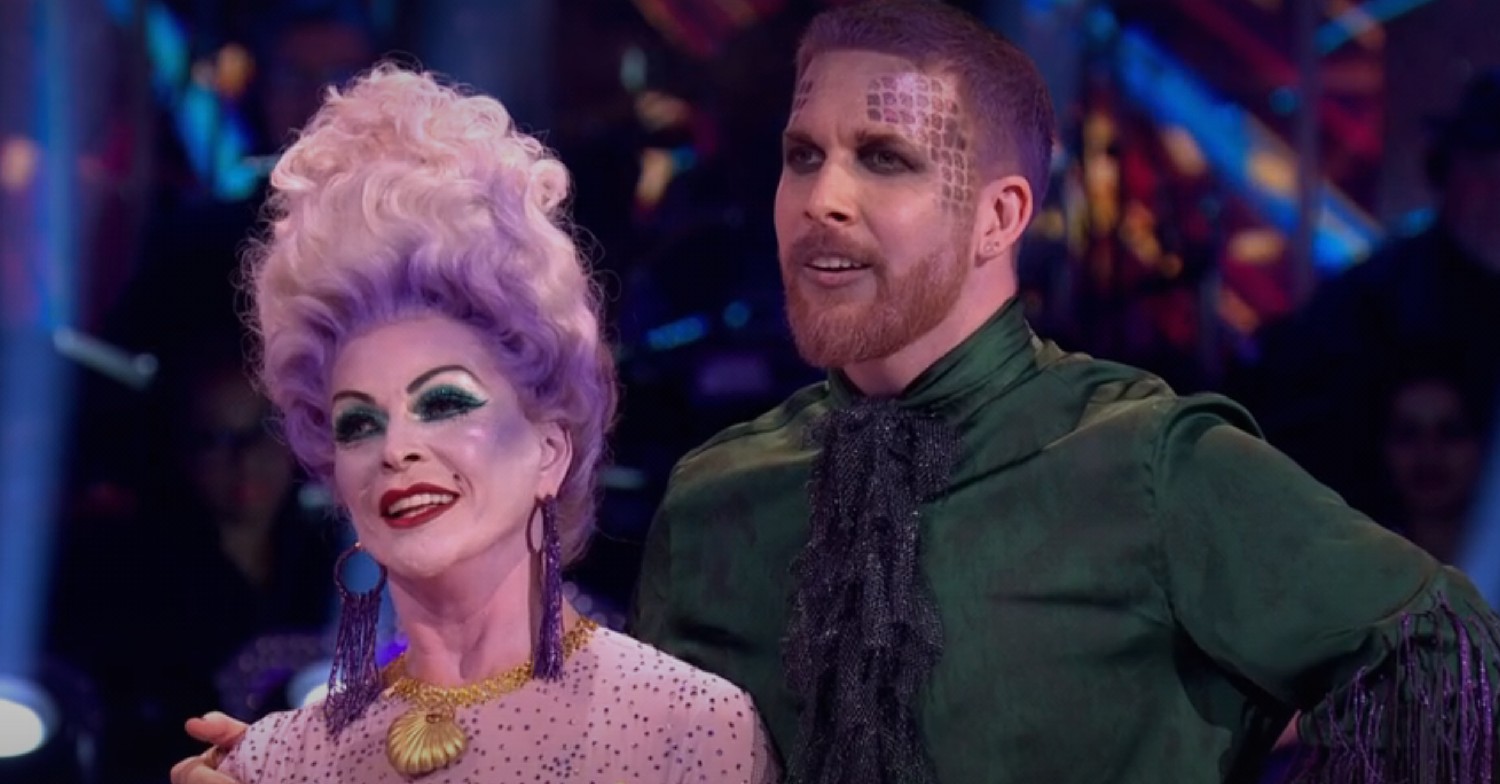 Toyah Willcox and Neil Jones dressed up on Strictly 