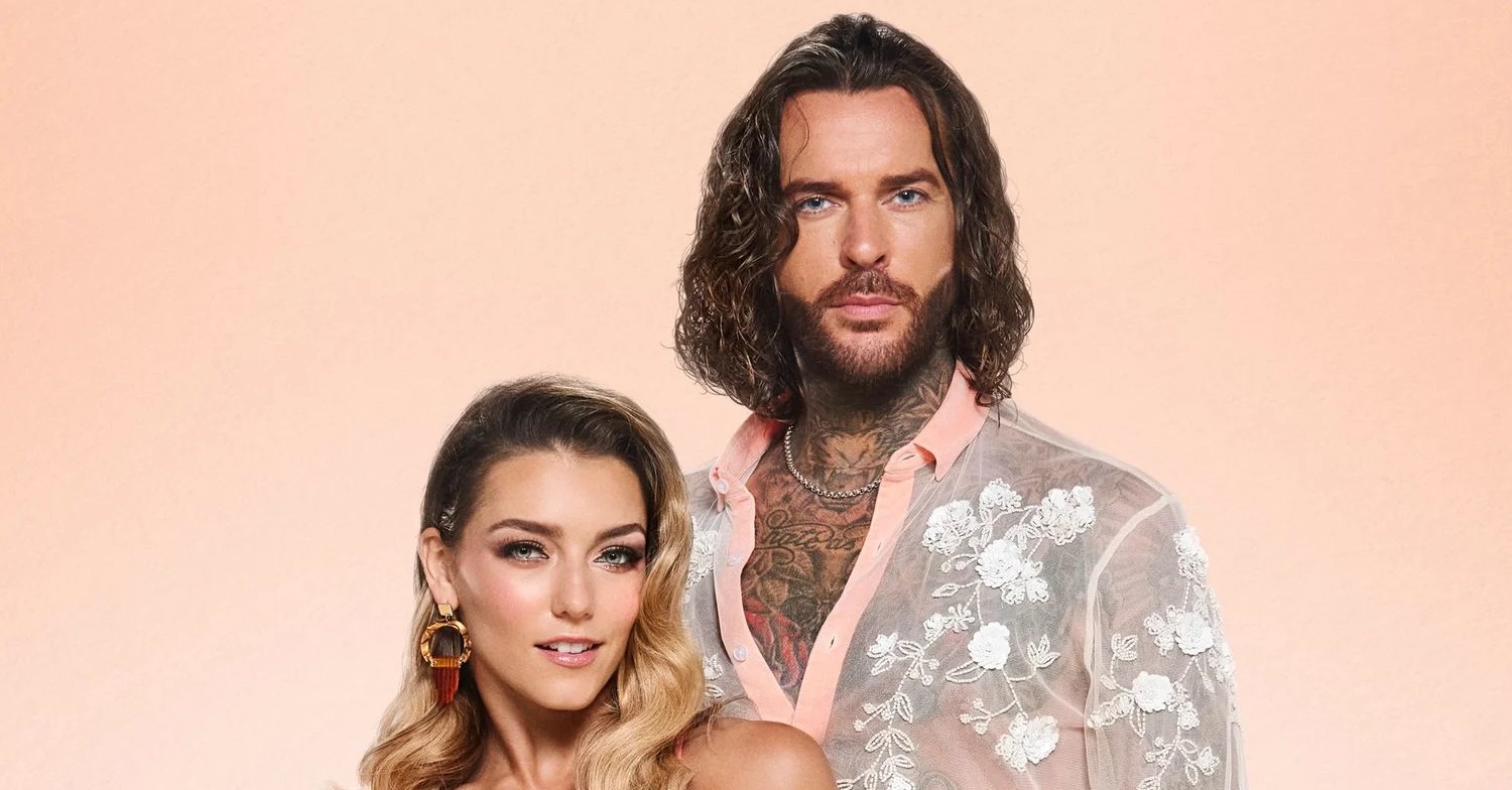 Pete Wicks and Jowita Strictly press image