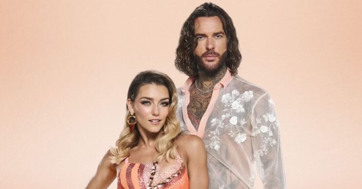 Pete Wicks and Jowita Przystal Strictly press image