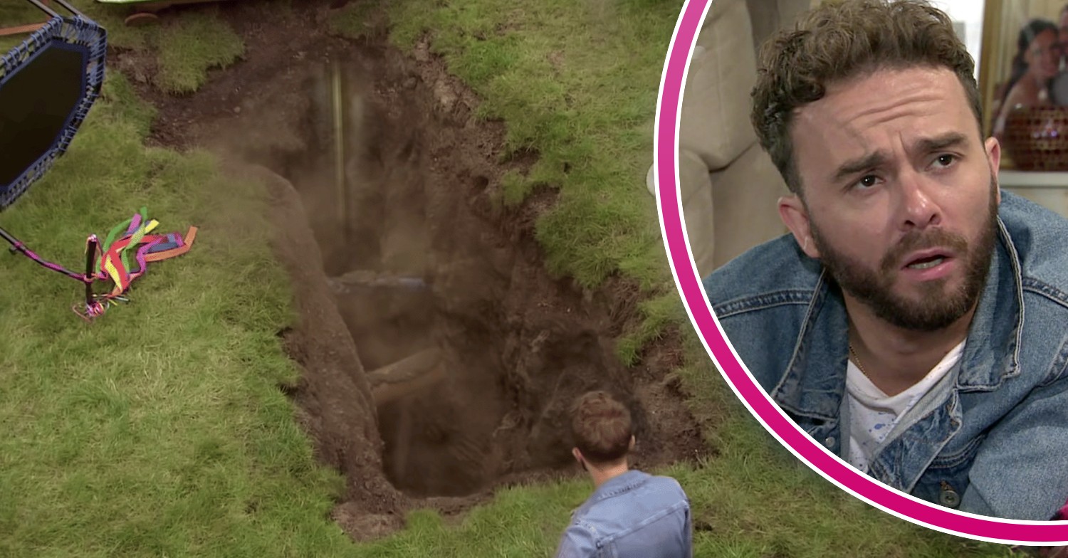The Platt house sinkhole