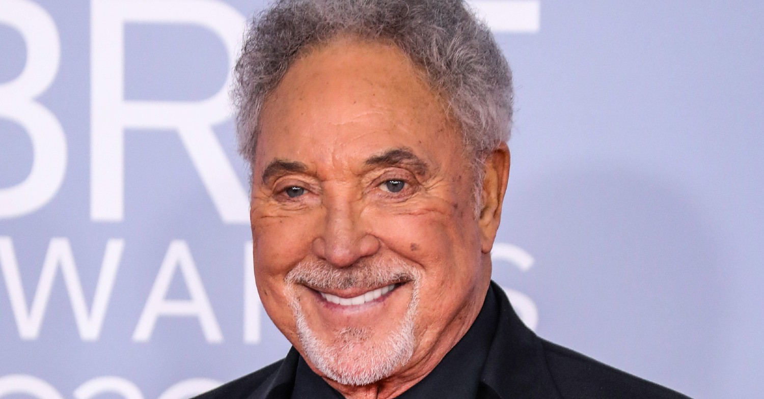Tom Jones smiling