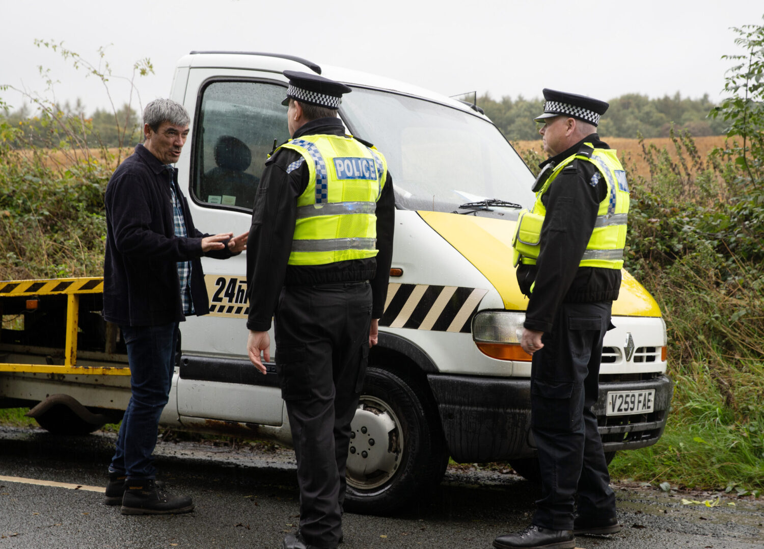 Cain arrested by police on Emmerdale