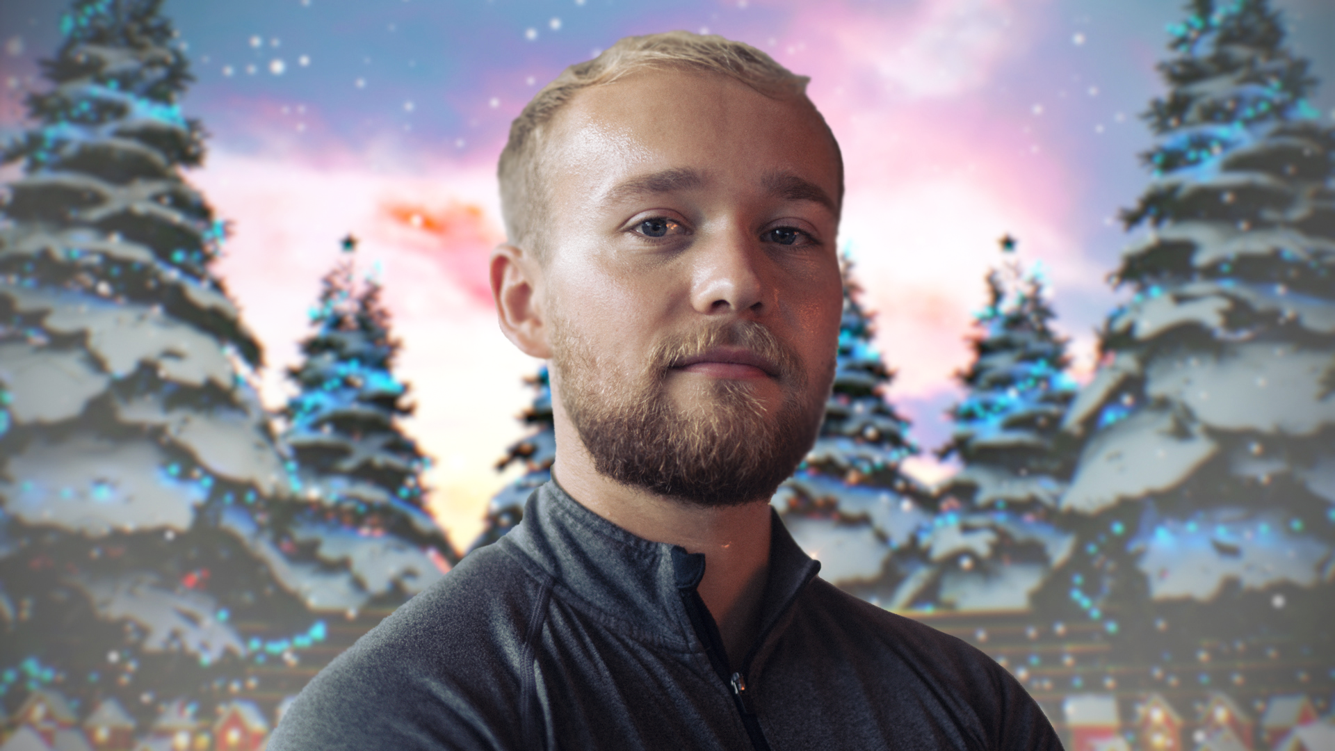 Billy Monger in his Strictly Christmas special headshot