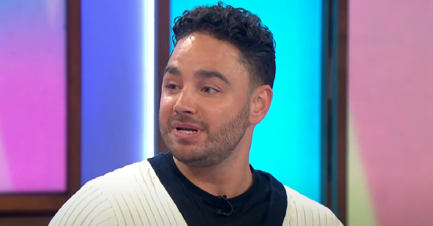 Adam Thomas speaking on Lorraine