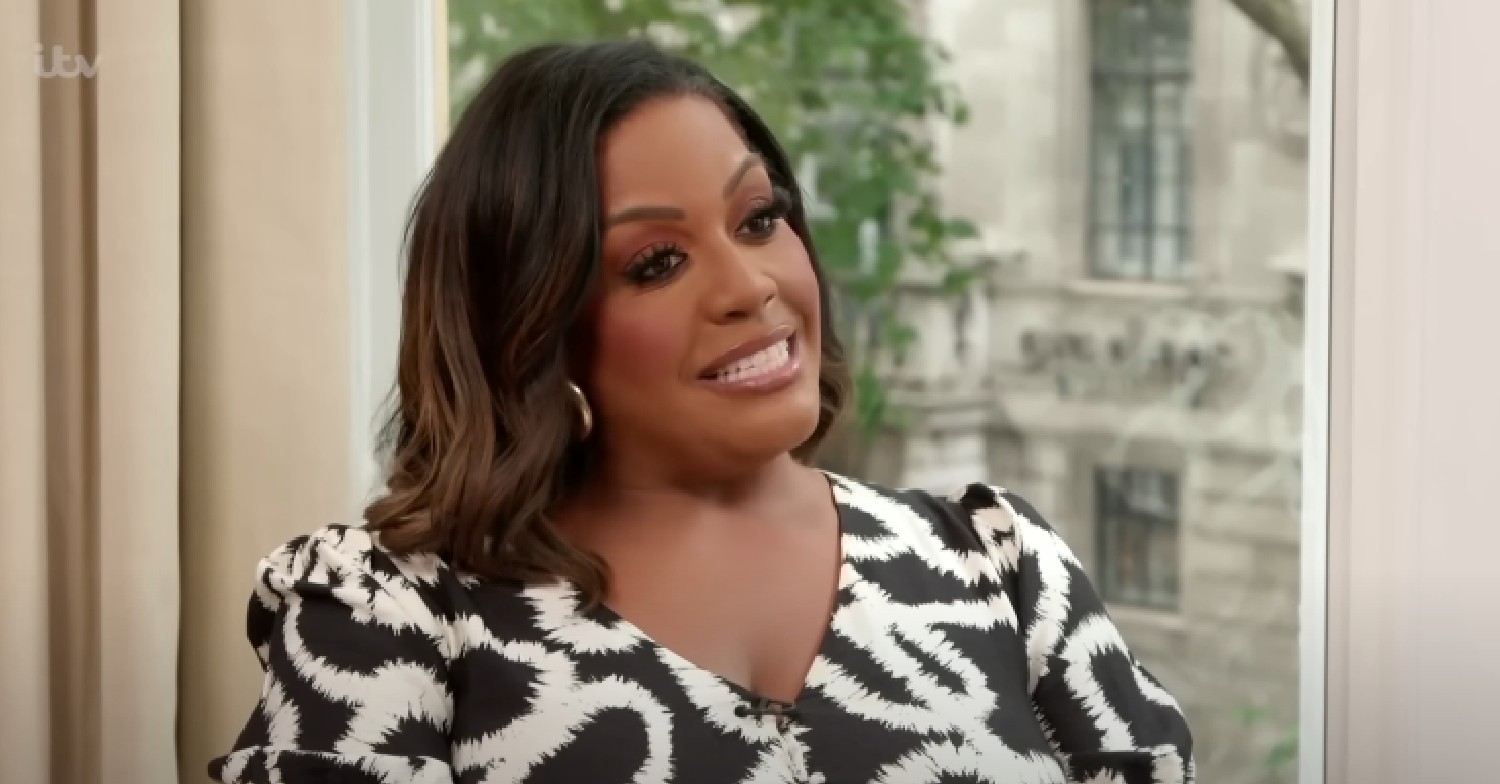 Alison Hammond smiling in This Morning interview