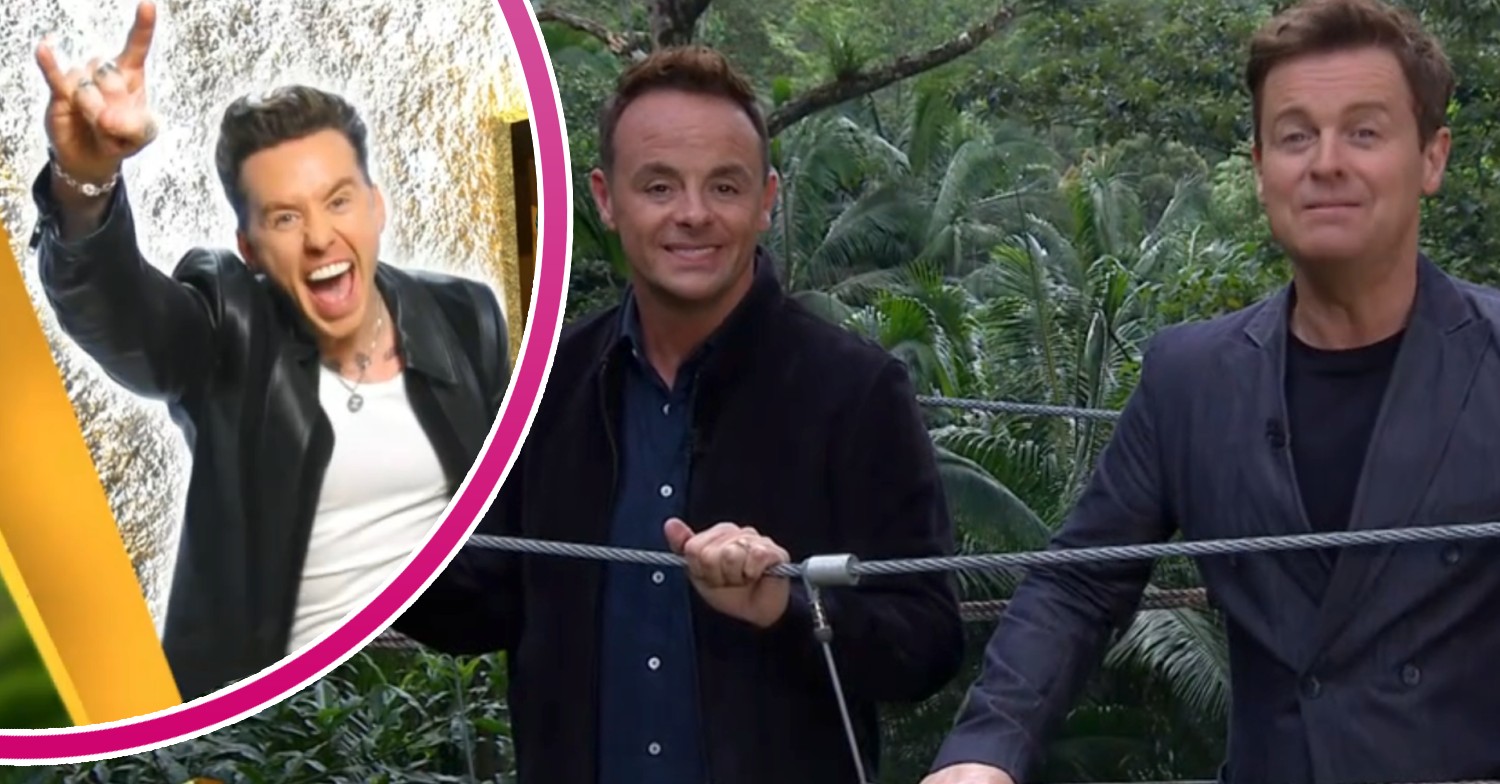 Ant and Dec on I'm A Celebrity and Danny Jones inset