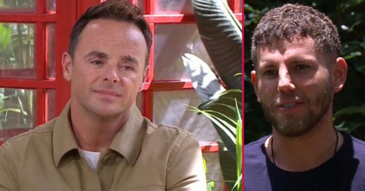 ED! composite of Ant McPartlin on I'm A Celebrity... Unpacked and Dean McCullough during trial