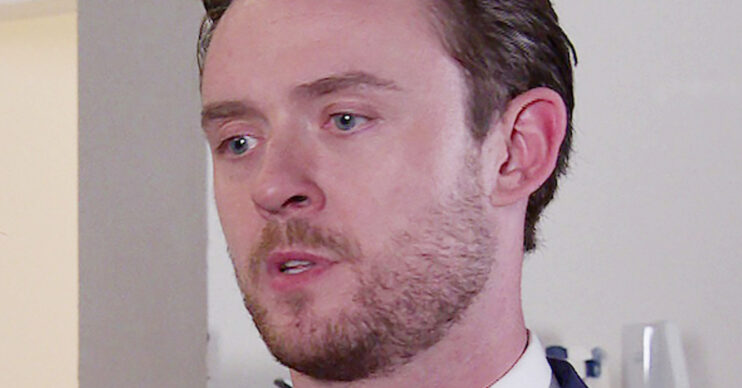 Coronation Street's Joel being serious